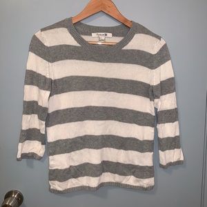 Striped Knit Sweater